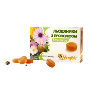 Льодяники з прополісом без цукру Медок